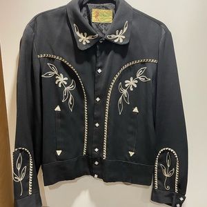 Vintage "Mac Murray of California" mens XS Bolero Jacket